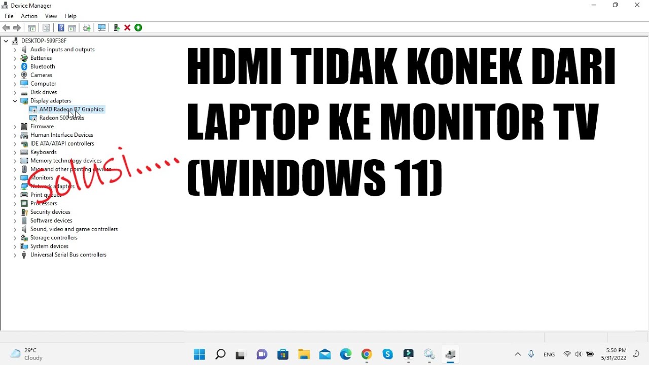 Layar Laptop Gelap Gulita? Ini Dia Solusi HDMI Laptop Tidak Terdeteksi yang Ampuh!